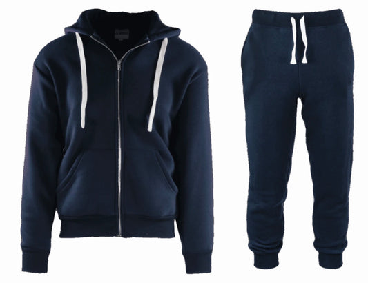 Dark Navy Blue Jogger Set