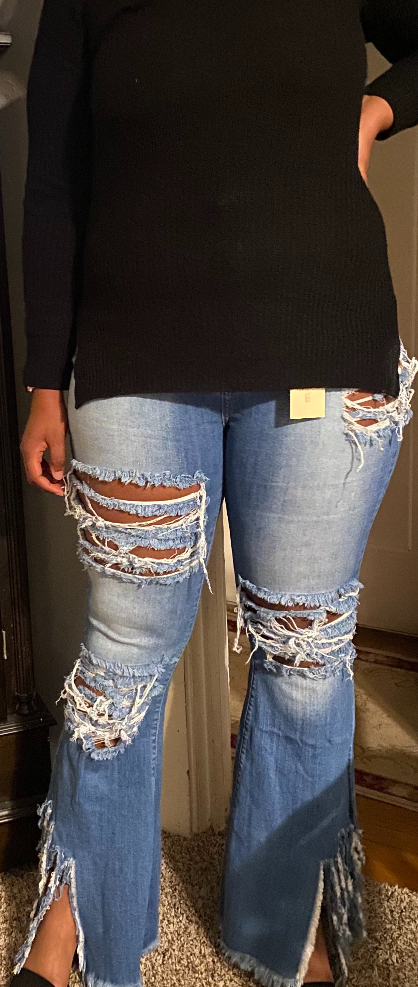 Cut Up Girl  Plus Size Jeans