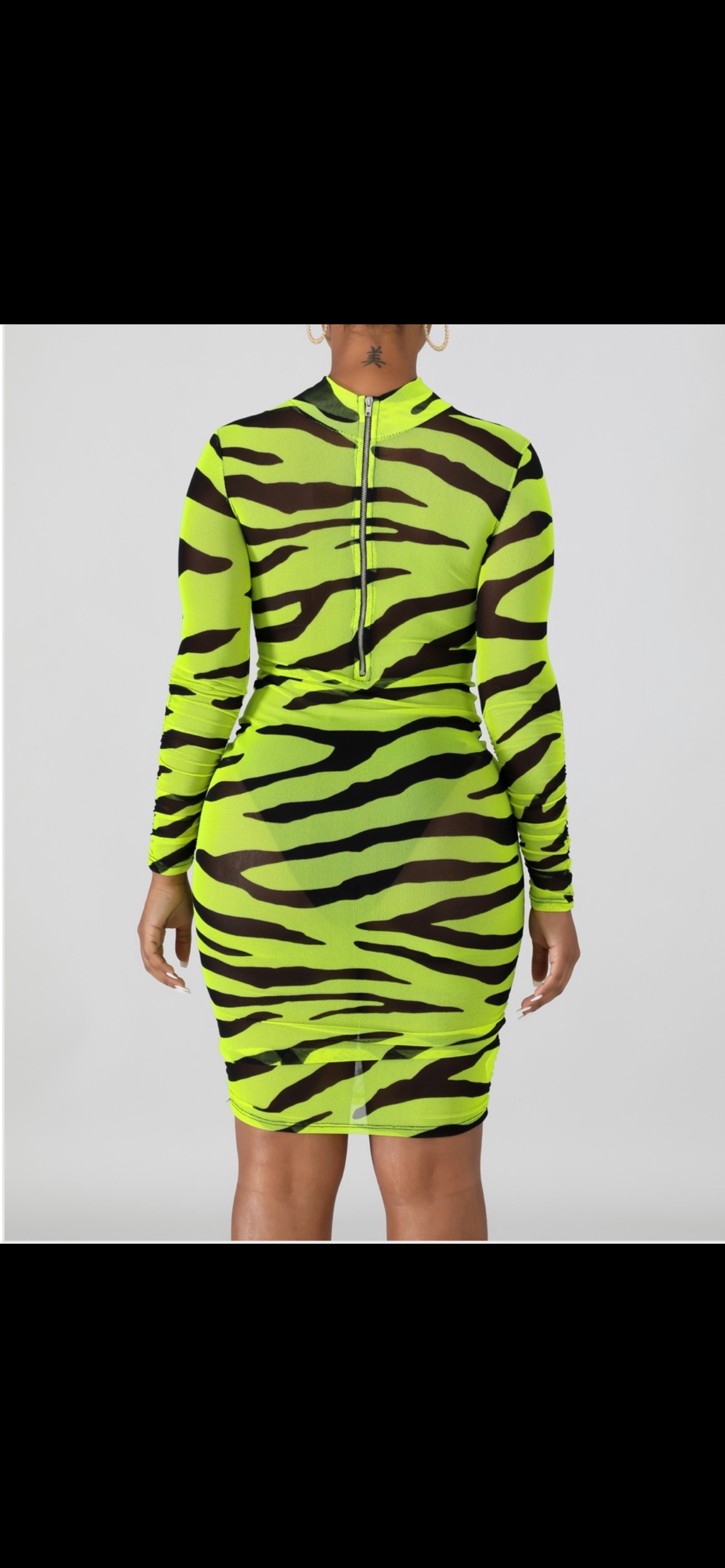 Tiger Stripe Dress