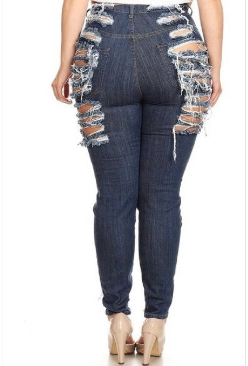 Plus Size High Rise Jeans