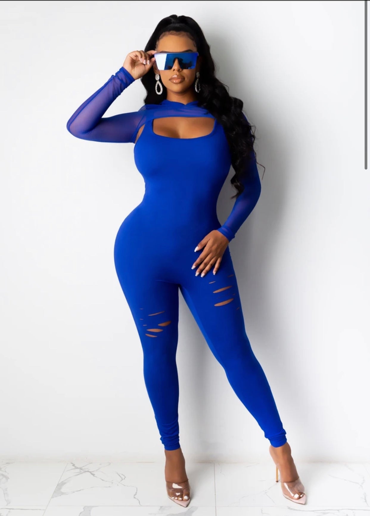 Royal Blue Royalty Jumpsuit