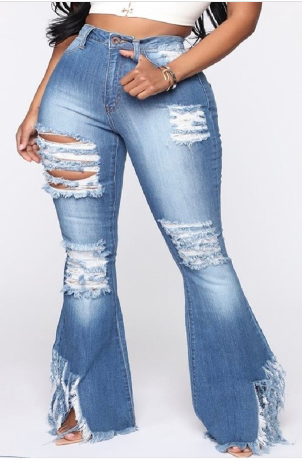 Cut Up Girl  Plus Size Jeans